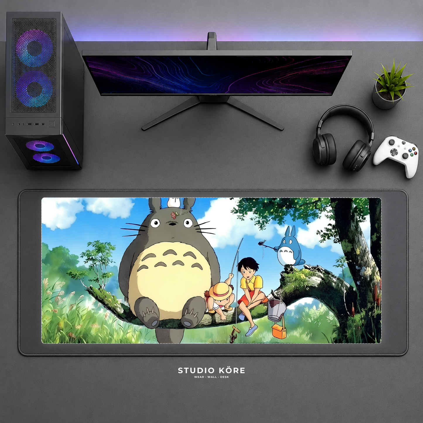 Referencia de formato: Mousepad Gamer XL 30x60cm — imprimimos TU foto o diseño, no el que se muestra aquí