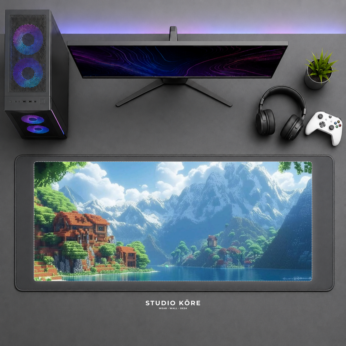 Mousepad Gamer Minecraft Diseño 1
