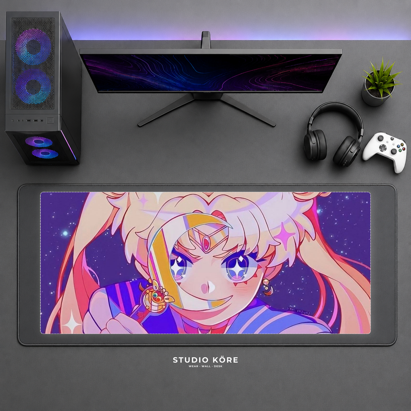 Mousepad Gamer XL Sailor Moon Diseño 1