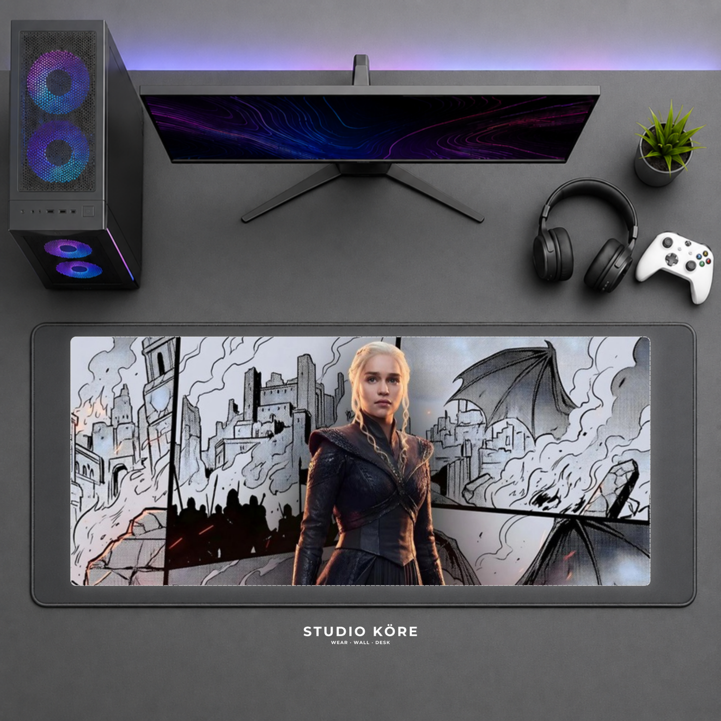 Gamer Pad Mouse Game of Thrones Diseño 2