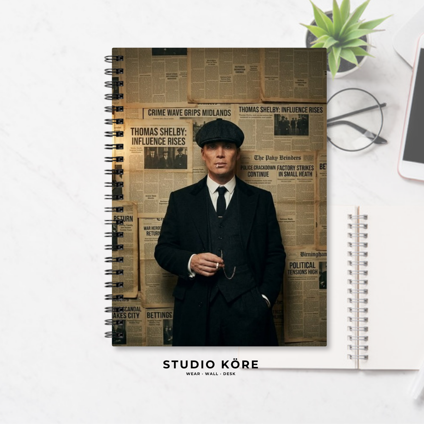 Agenda Peaky Blinders Diseño 2