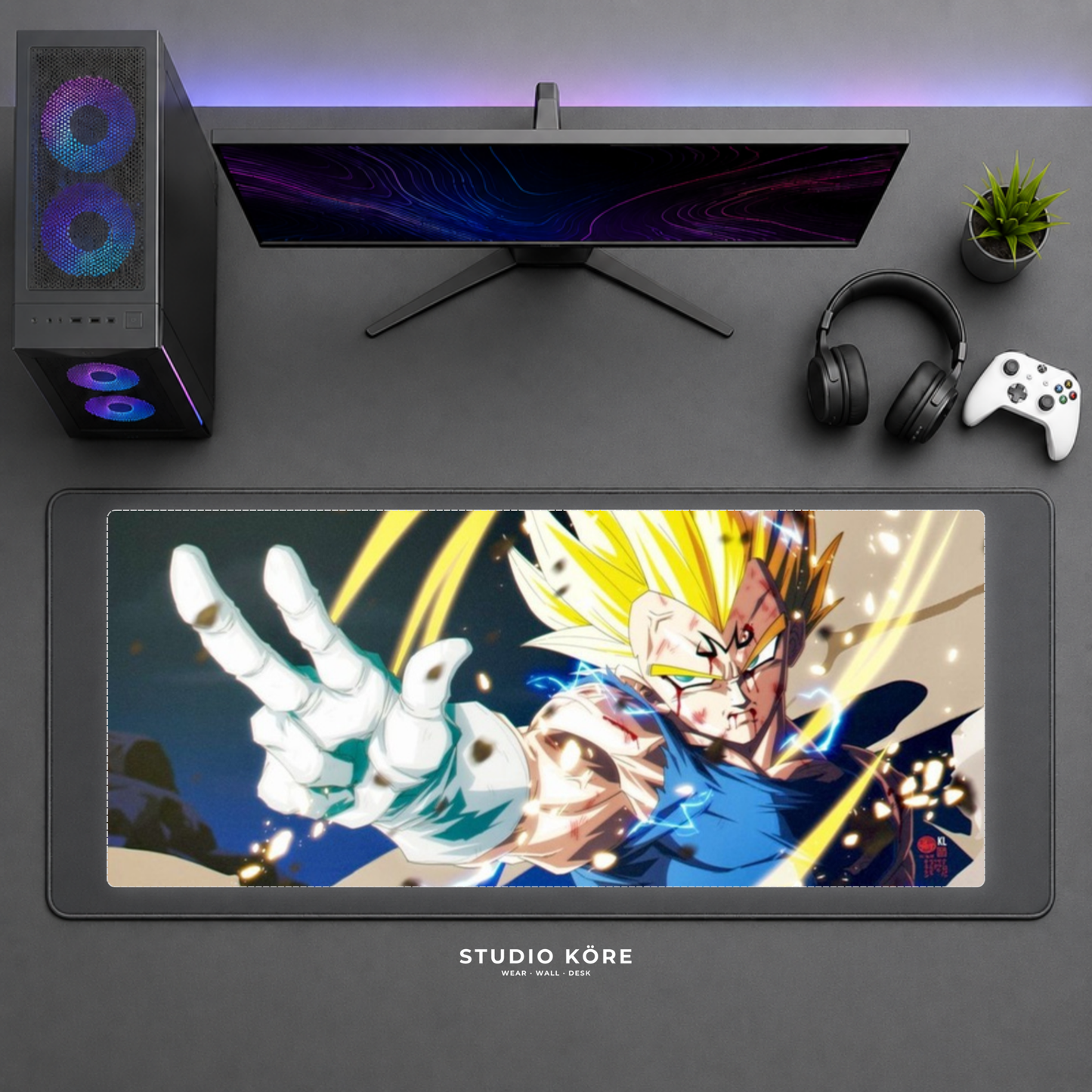 Mousepad Gamer XL Dragon Ball diseño 3