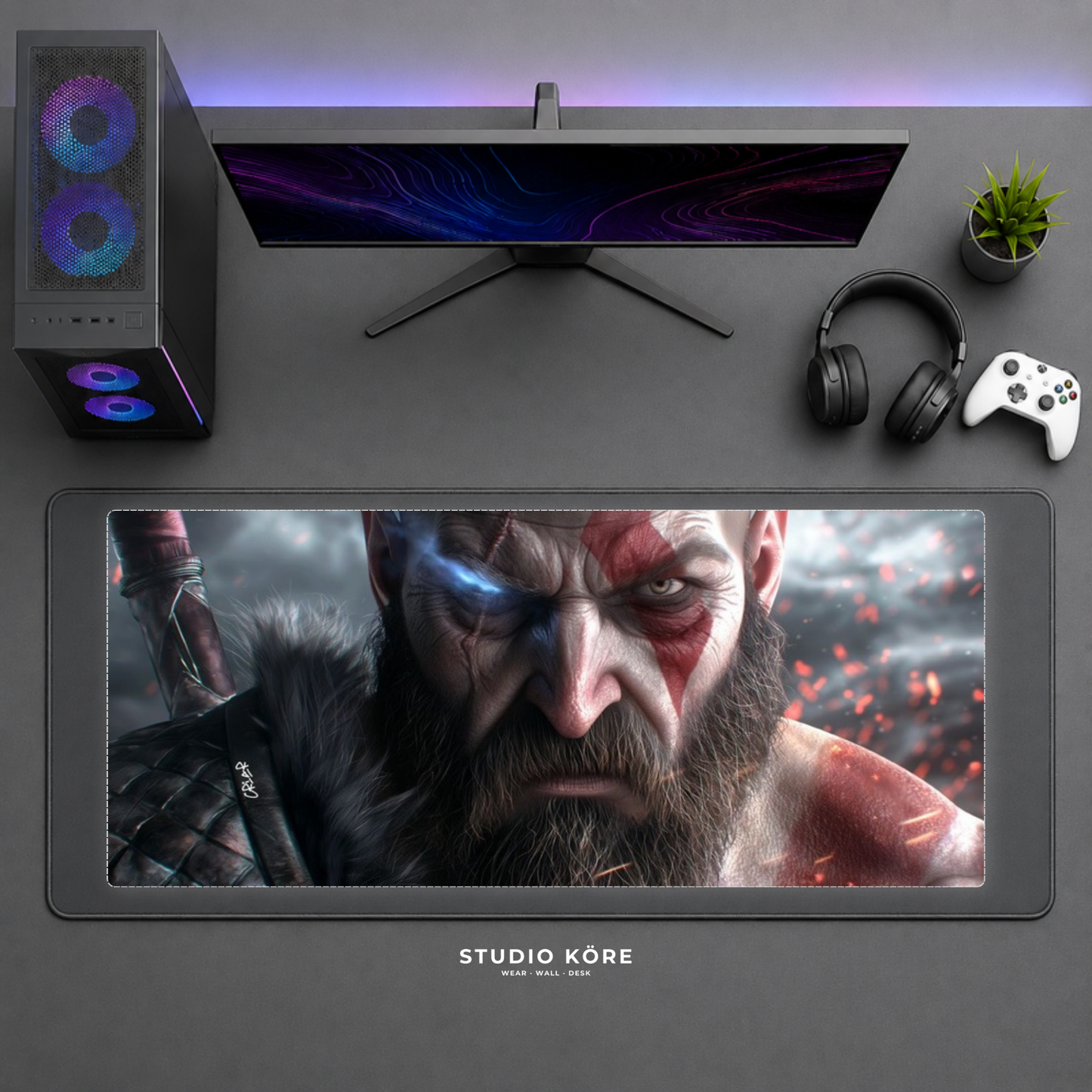 Mousepad Gamer God of War Diseño 3
