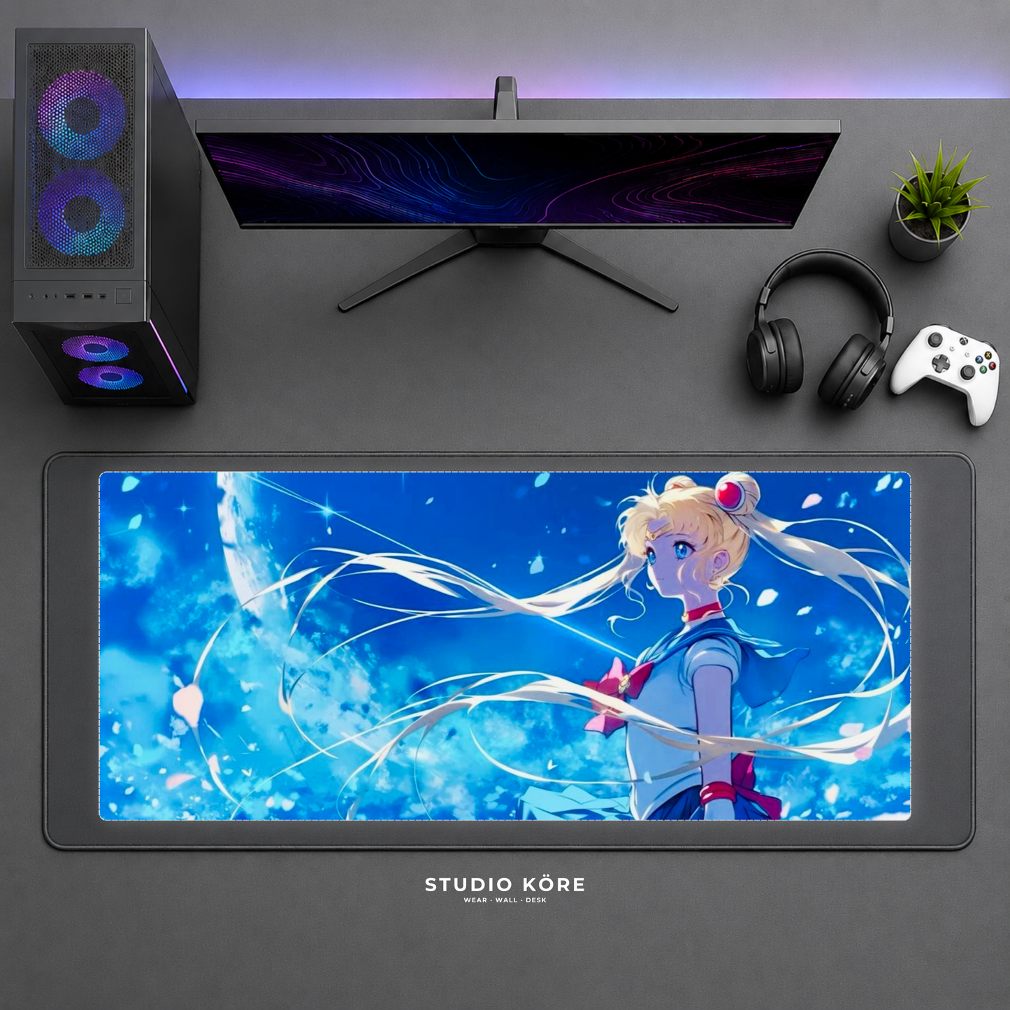 Mousepad Gamer XL Sailor Moon Diseño 3