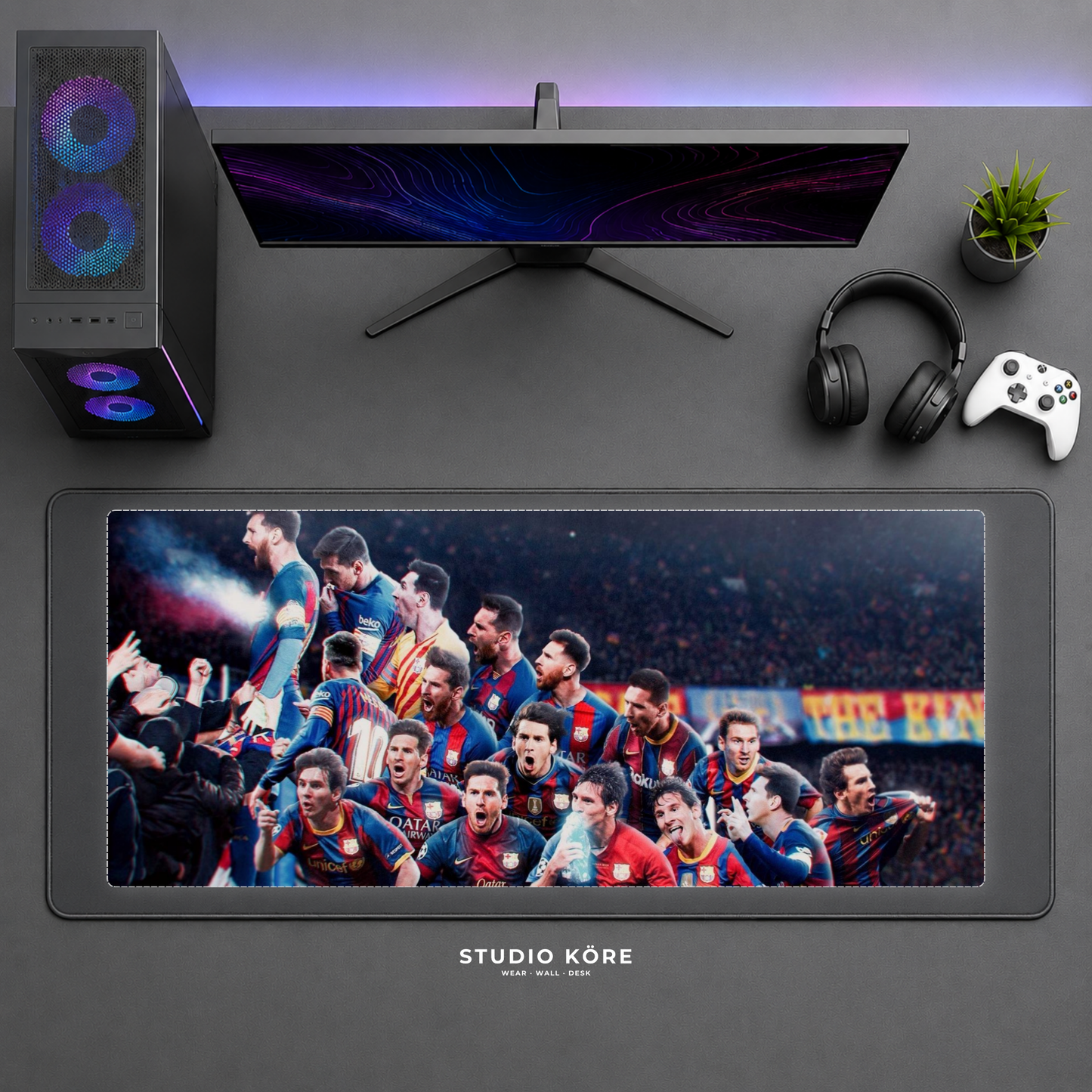 Mousepad Gamer Barcelona FC Diseño 4