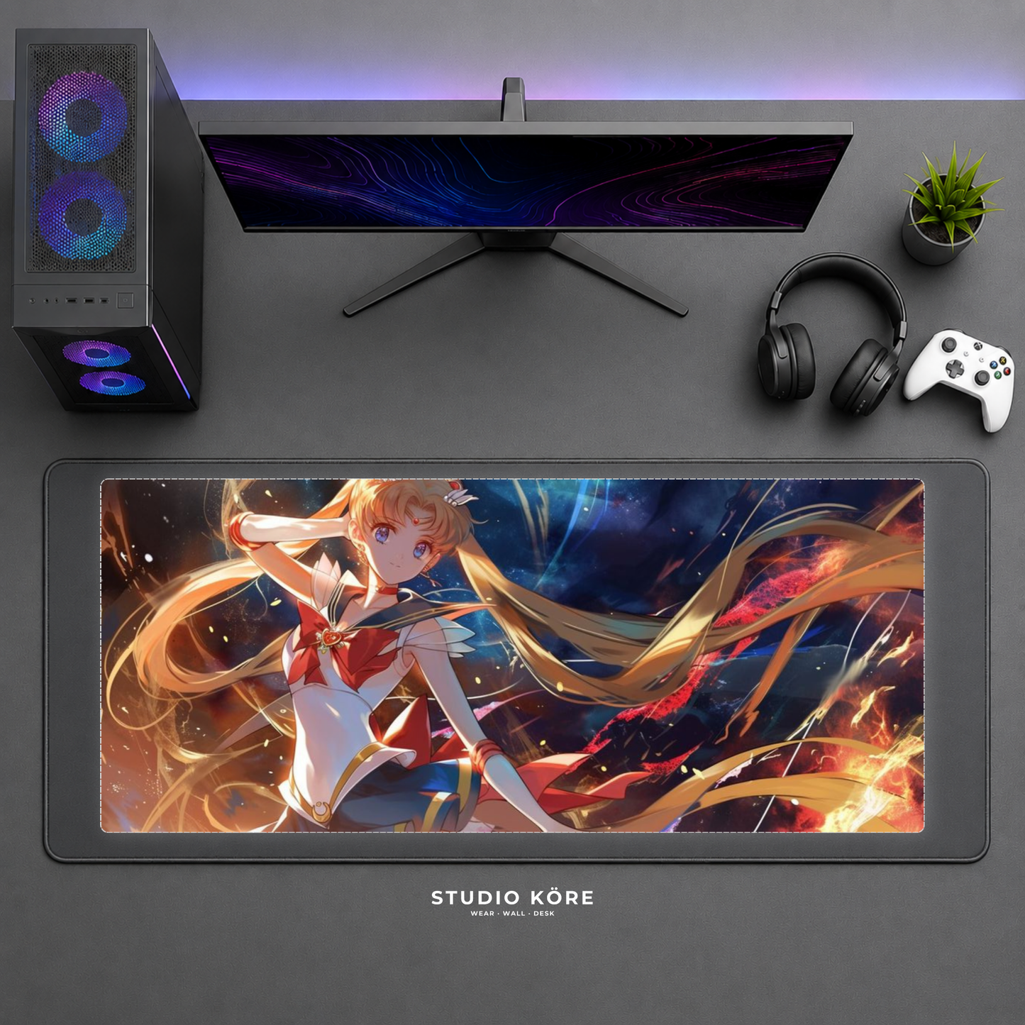 Mousepad Gamer XL Sailor Moon Diseño 4