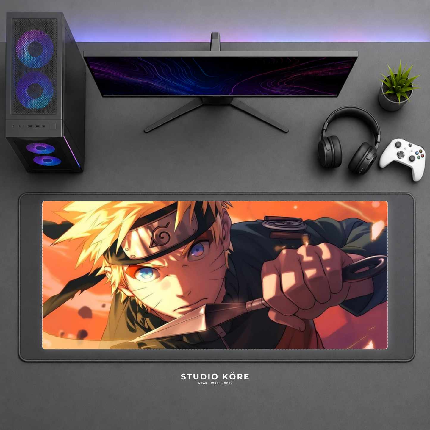 Mousepad Gamer XL Naruto diseño 4