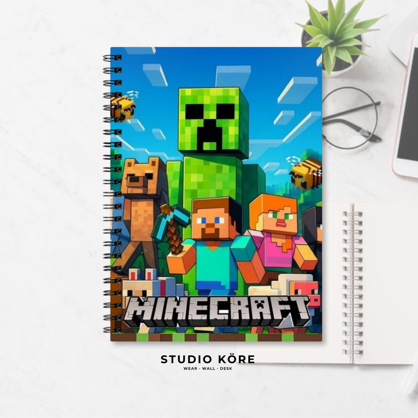 Agenda Gamer Minecraft Diseño 5