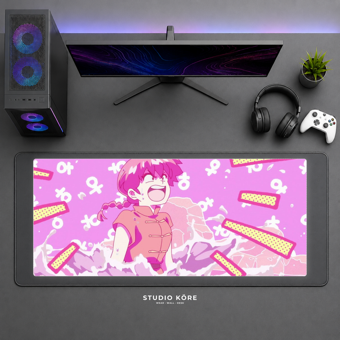 Mousepad Gamer XL Ranma 1/2 Diseño 5