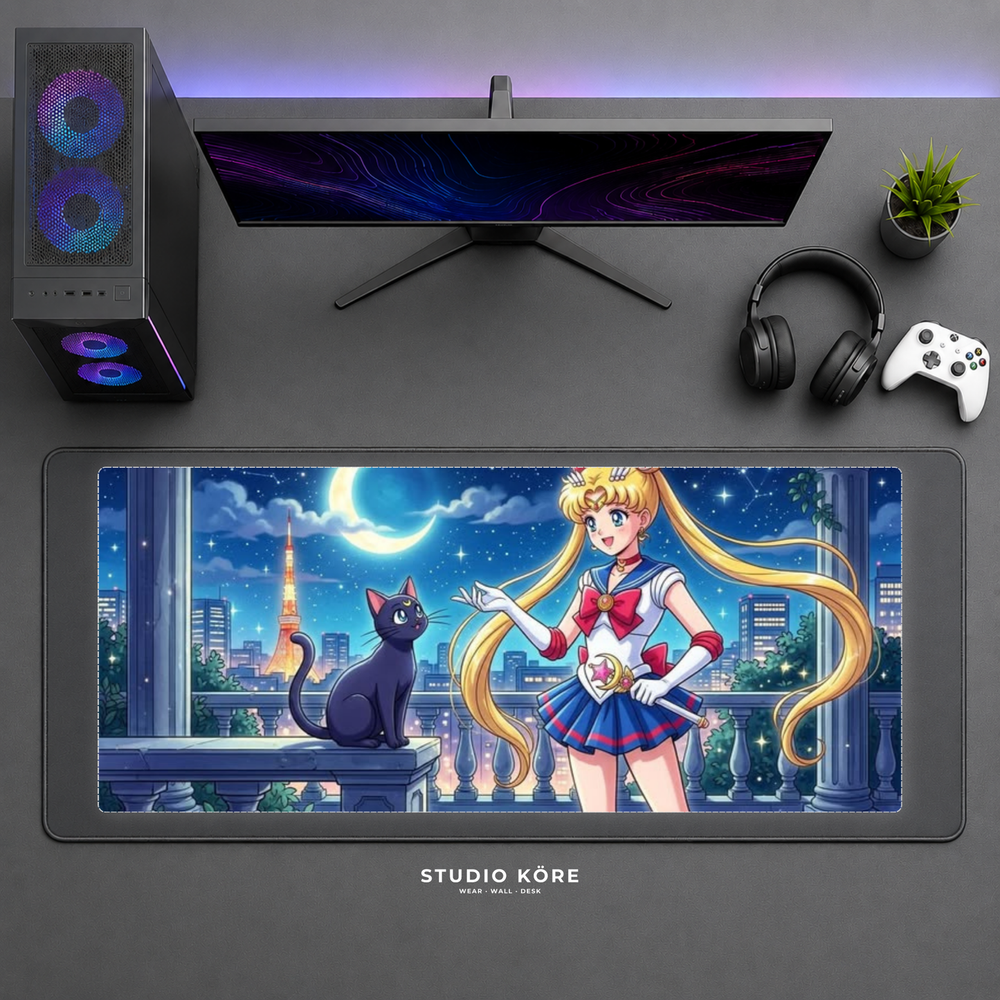 Mousepad Gamer XL Sailor Moon Diseño 5