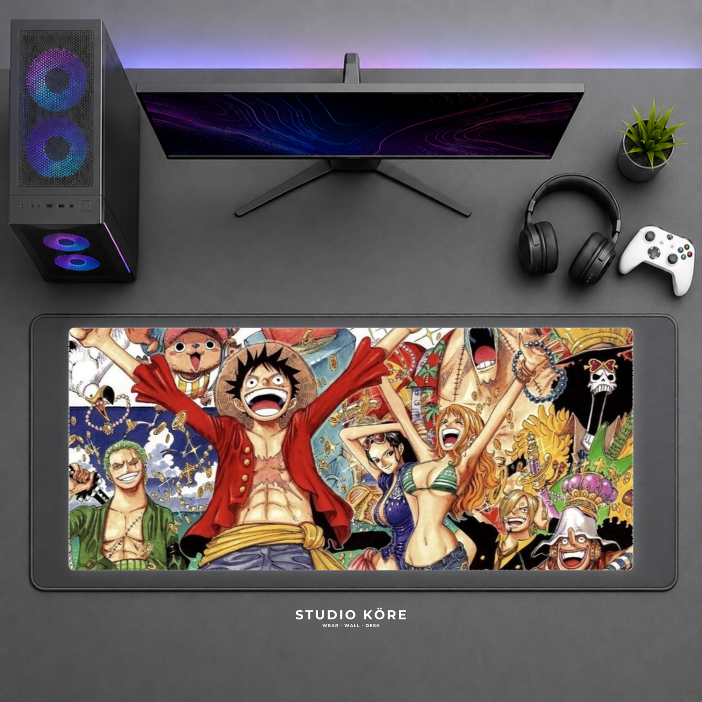 Mousepad Gamer XL One Piece diseño 7
