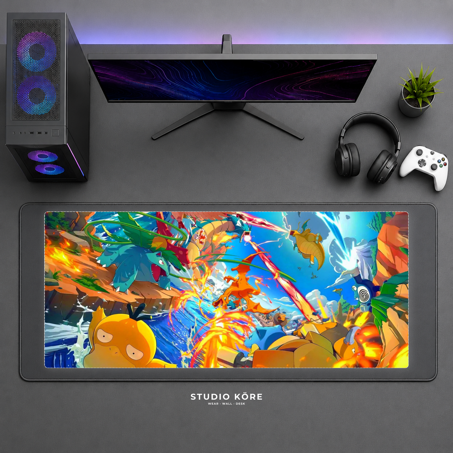 Mousepad Gamer XL Pokémon Diseño 8