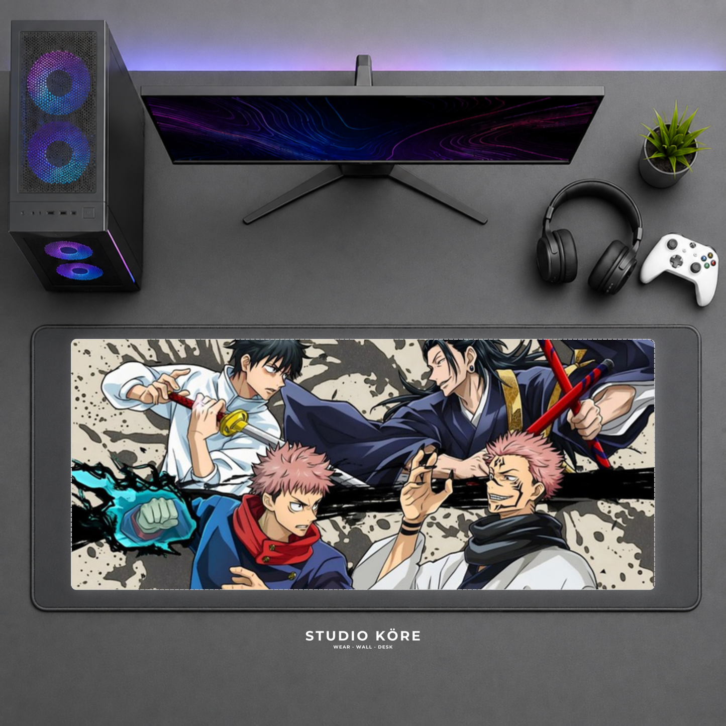Mousepad Gamer XL Jujutsu Kaisen diseño 11