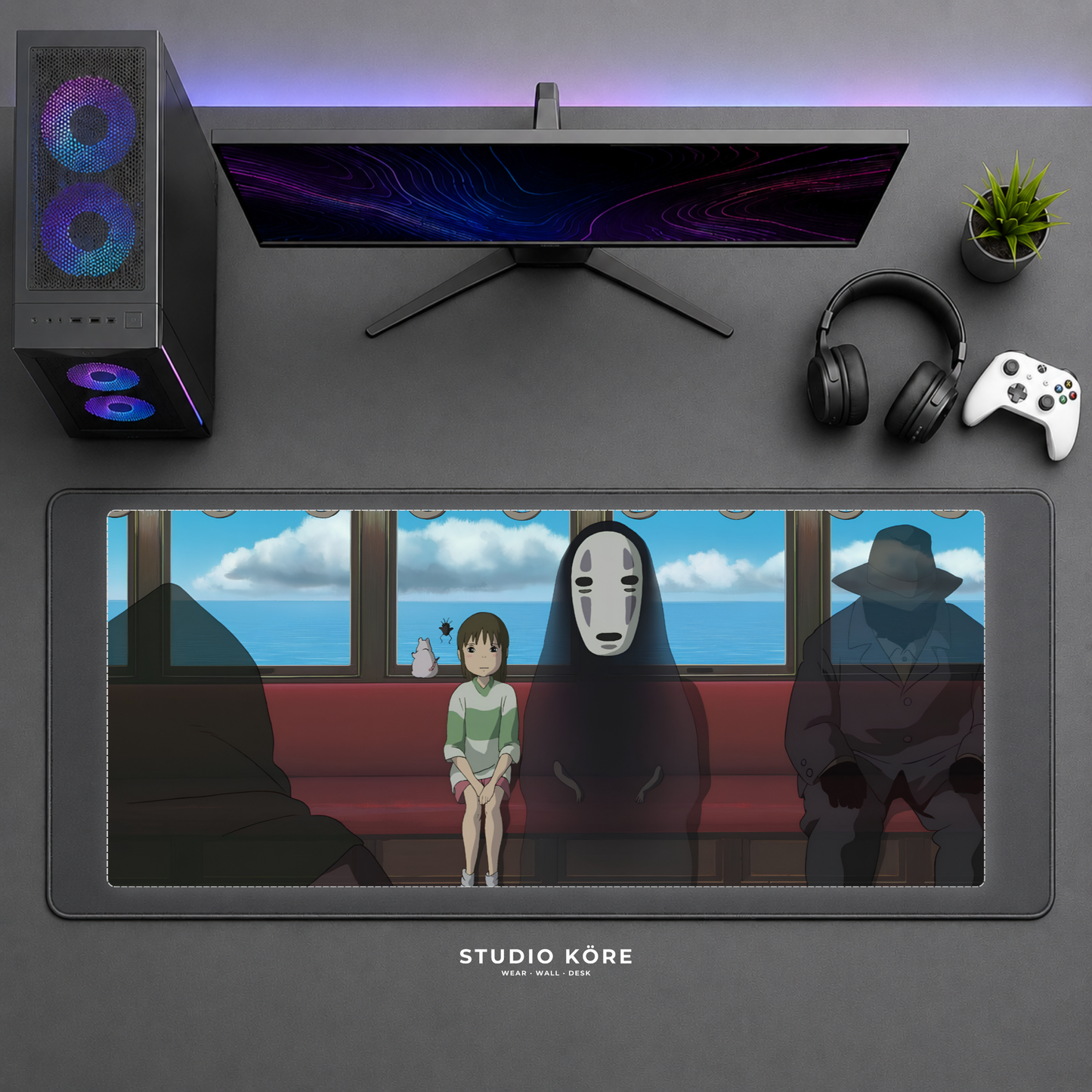 Mousepad Gamer XL Studio Ghibli Diseño 11