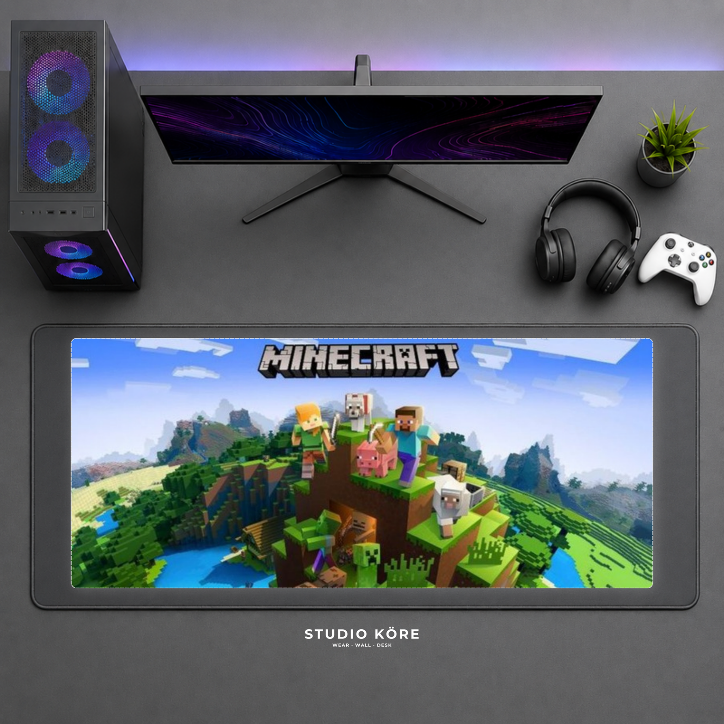 Mousepad Gamer Minecraft Diseño 13
