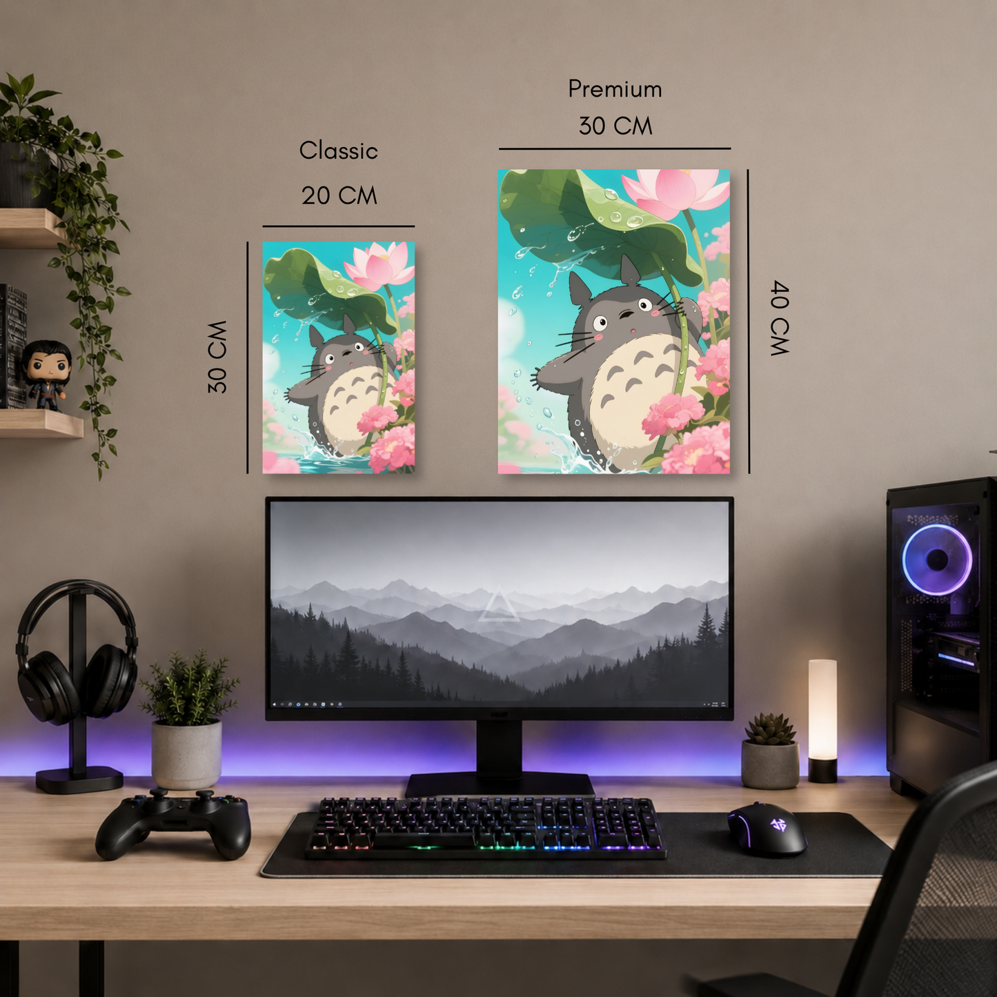 Poster Metalizado Studio Ghibli Diseño 14