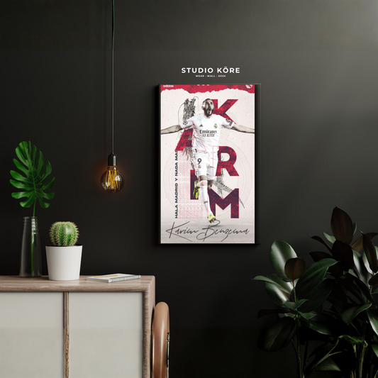 Cuadro Benzema Vol2 Decorativo Premium