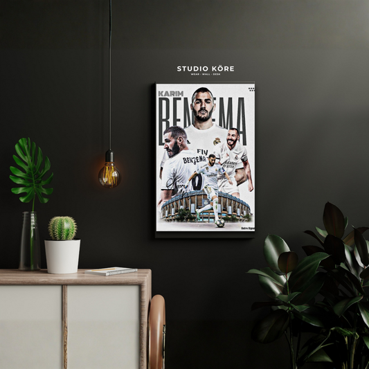 Cuadro Benzema Vol3 Decorativo Premium