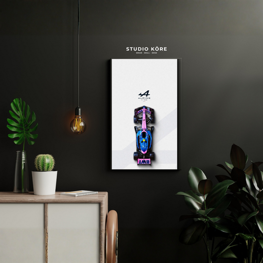 Cuadro Scuderia Alpine Decorativo Premium