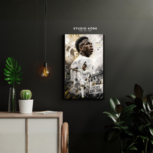 Cuadro Vinicius Jr Decorativo Premium