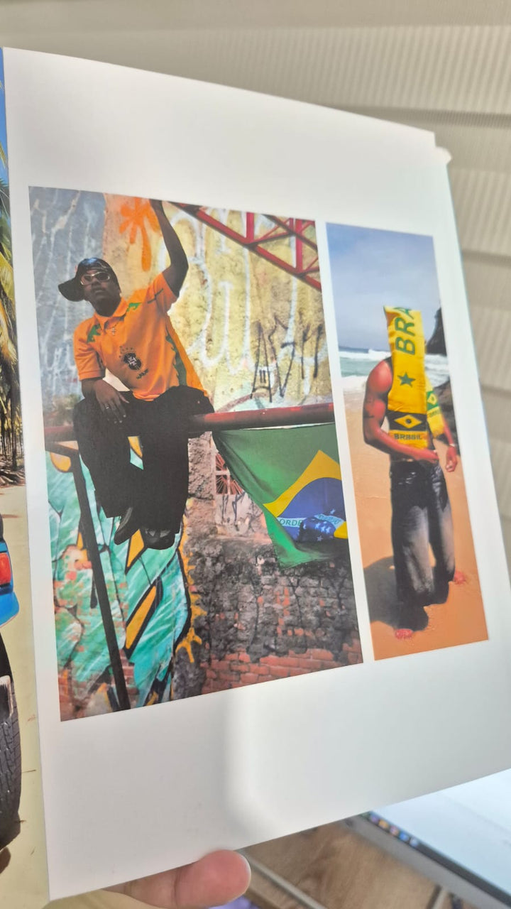 Portada de un photobook de viaje