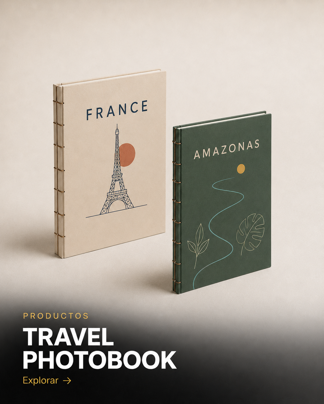 Travel Photobook – Álbum de Fotos de Viaje 60 Fotografías