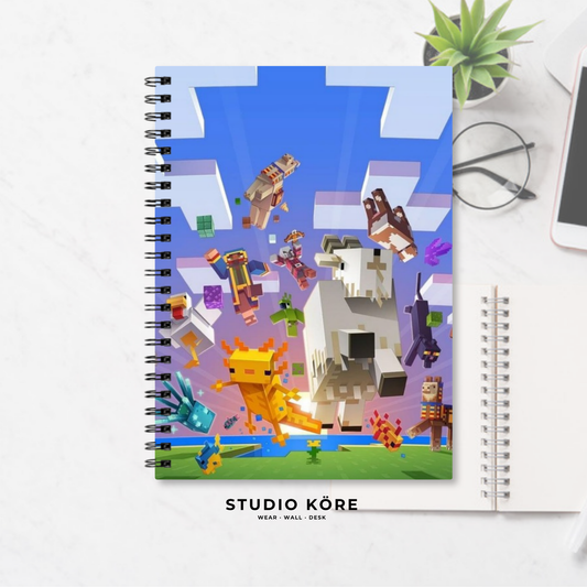 Agenda Gamer Minecraft Diseño 1