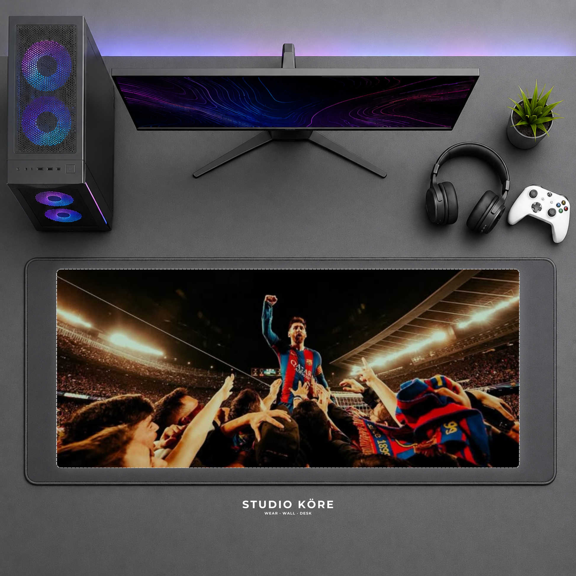Mousepad Gamer Barcelona FC Diseño 1
