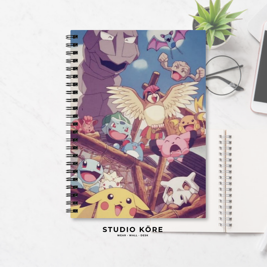 Agenda Personalizada Pokémon Diseño 1