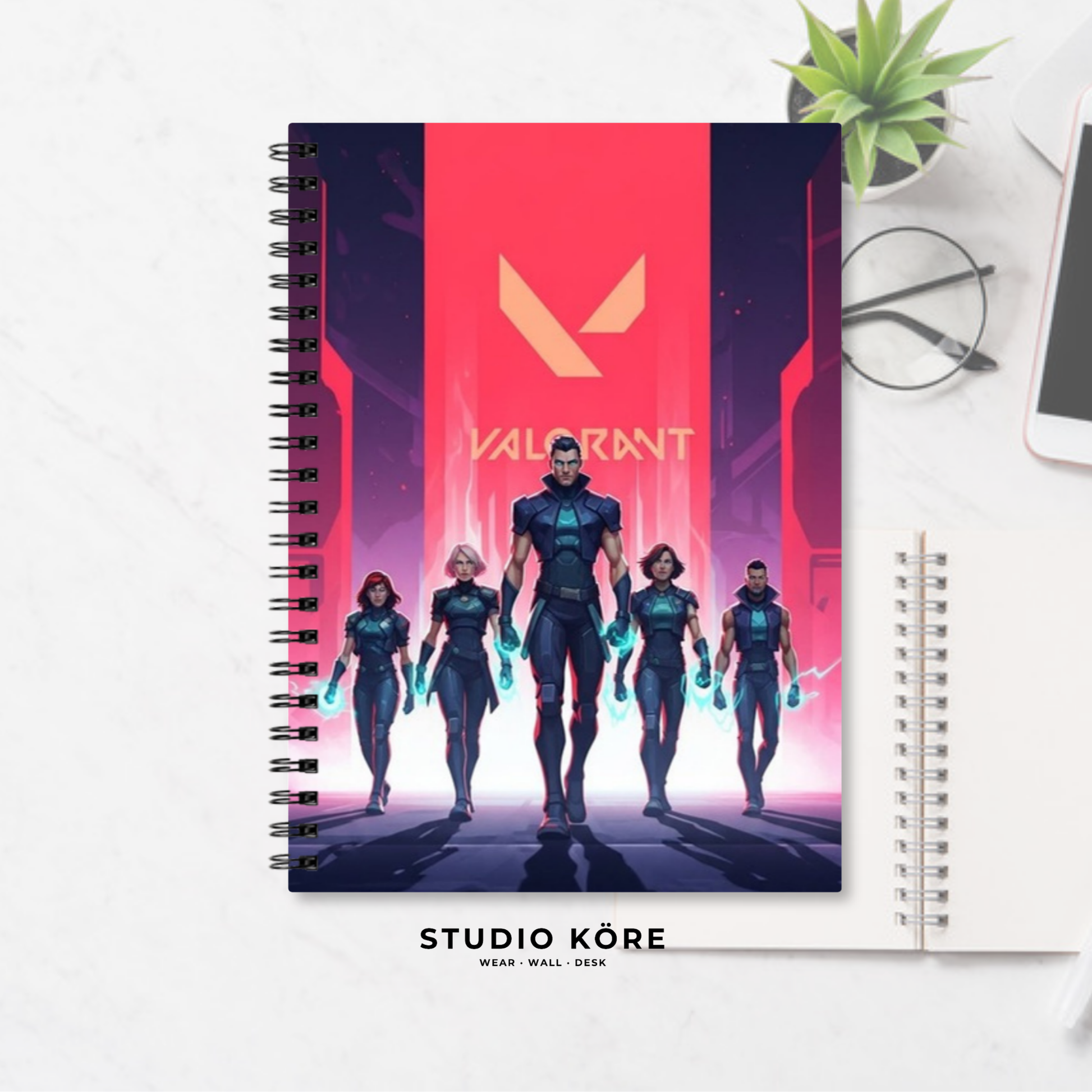 Agenda Gamer Valorant Diseño 1