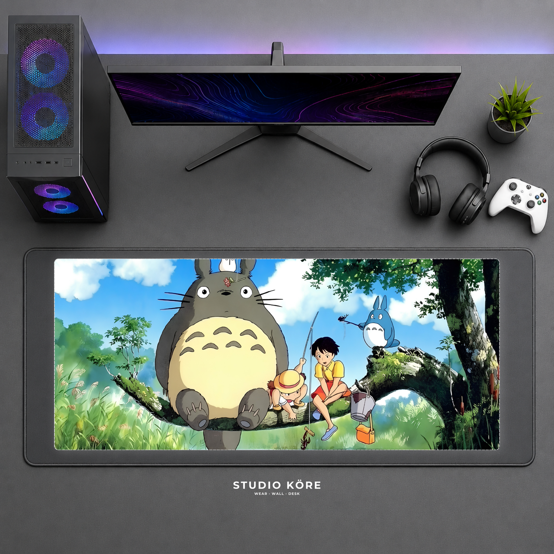 Referencia de formato: Mousepad Gamer XL 30x60cm — imprimimos TU foto o diseño, no el que se muestra aquí