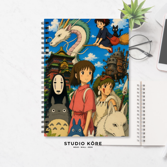 Agenda Personalizada Studio Ghibli Diseño 1
