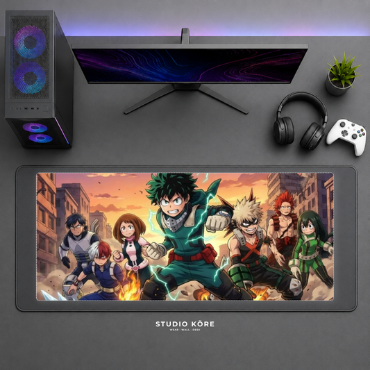 Mousepad Gamer XL My Hero Academia diseño 1