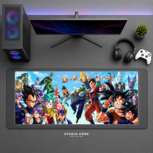 Mousepad Gamer XL Dragon Ball diseño 1