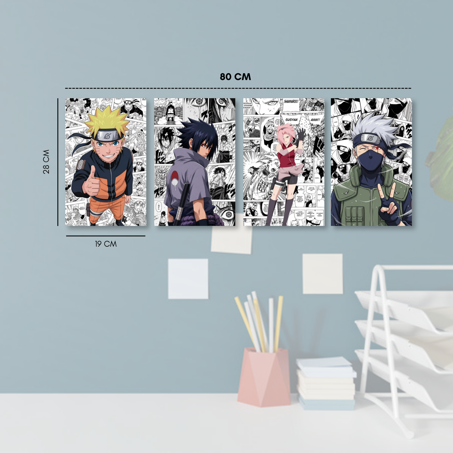 Referencia de formato: Mosaico Gallery Wall en MDF — imprimimos TUS fotos, no las que se muestran aquí