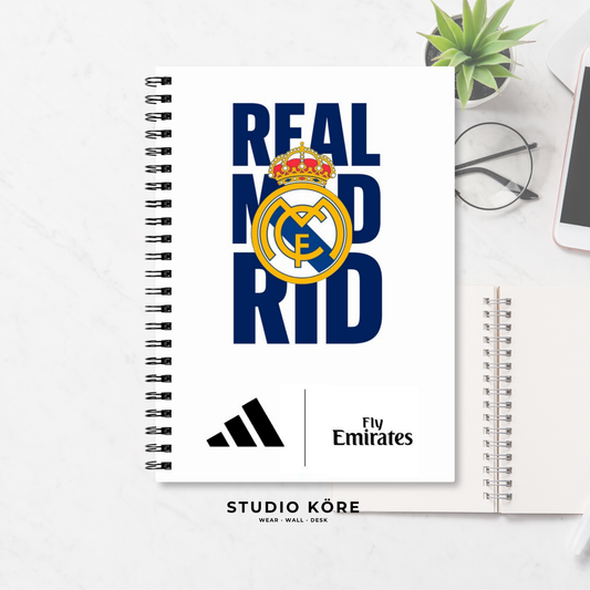 Agenda Futbolera Real Madrid FC Diseño 1