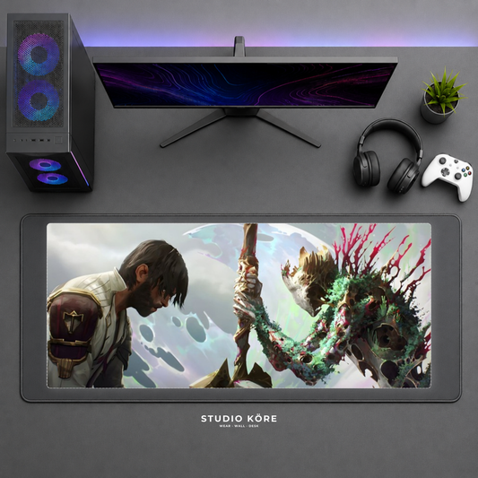 Mousepad Gamer League of Legends Arcane Diseño 1