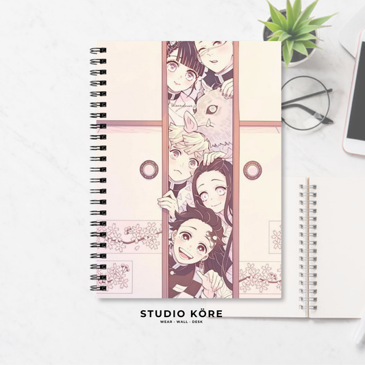 Agenda Personalizada Demon Slayer Diseño 1