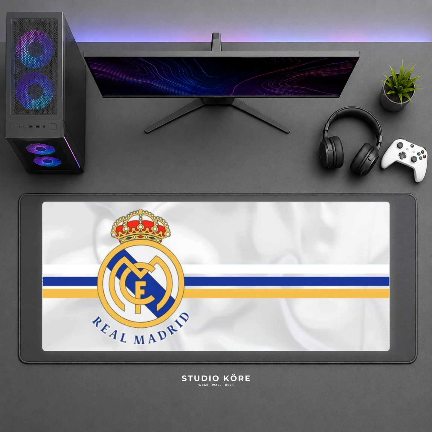 Mousepad Gamer Real Madrid FC Diseño 1