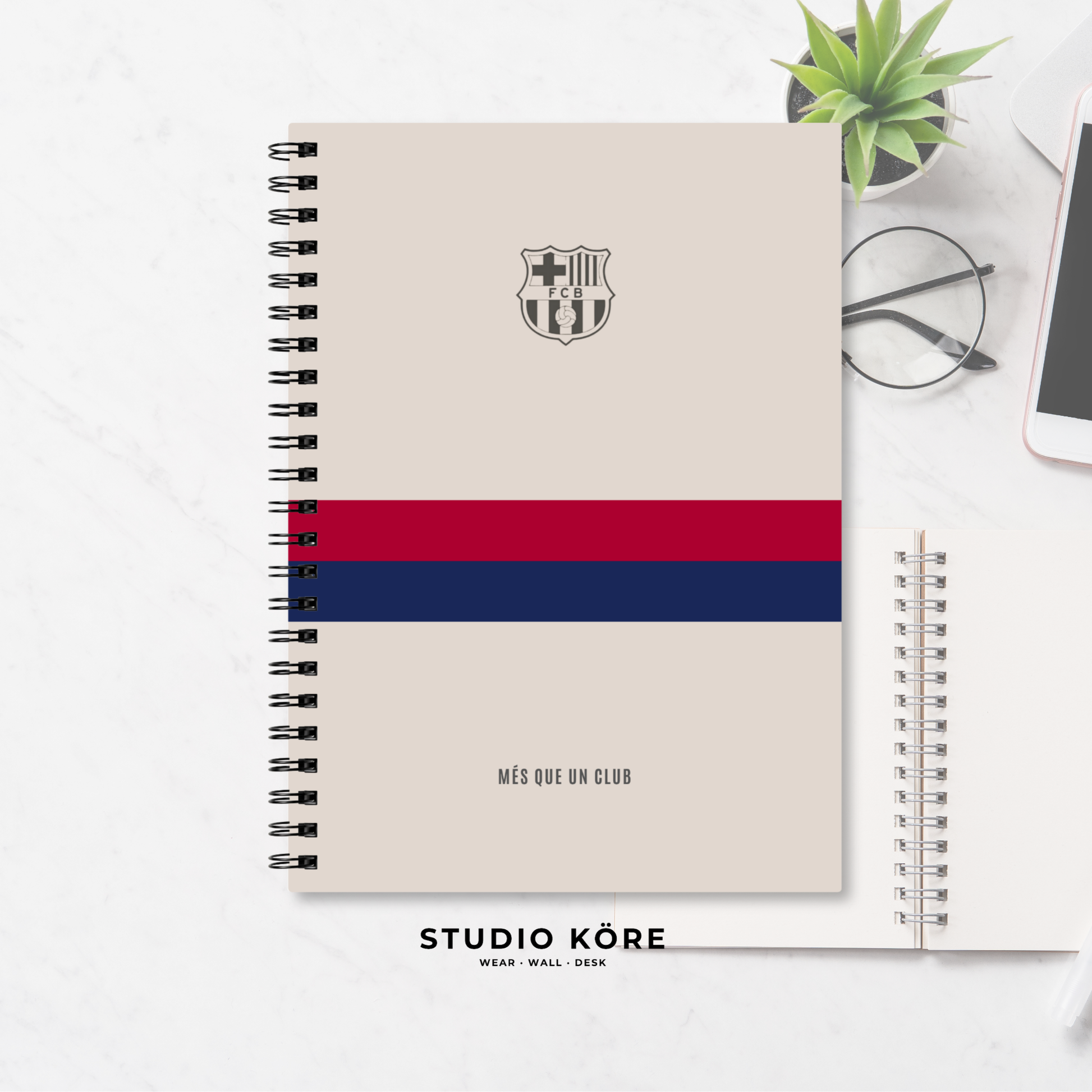 Agenda Futbolera Barcelona FC Diseño 1