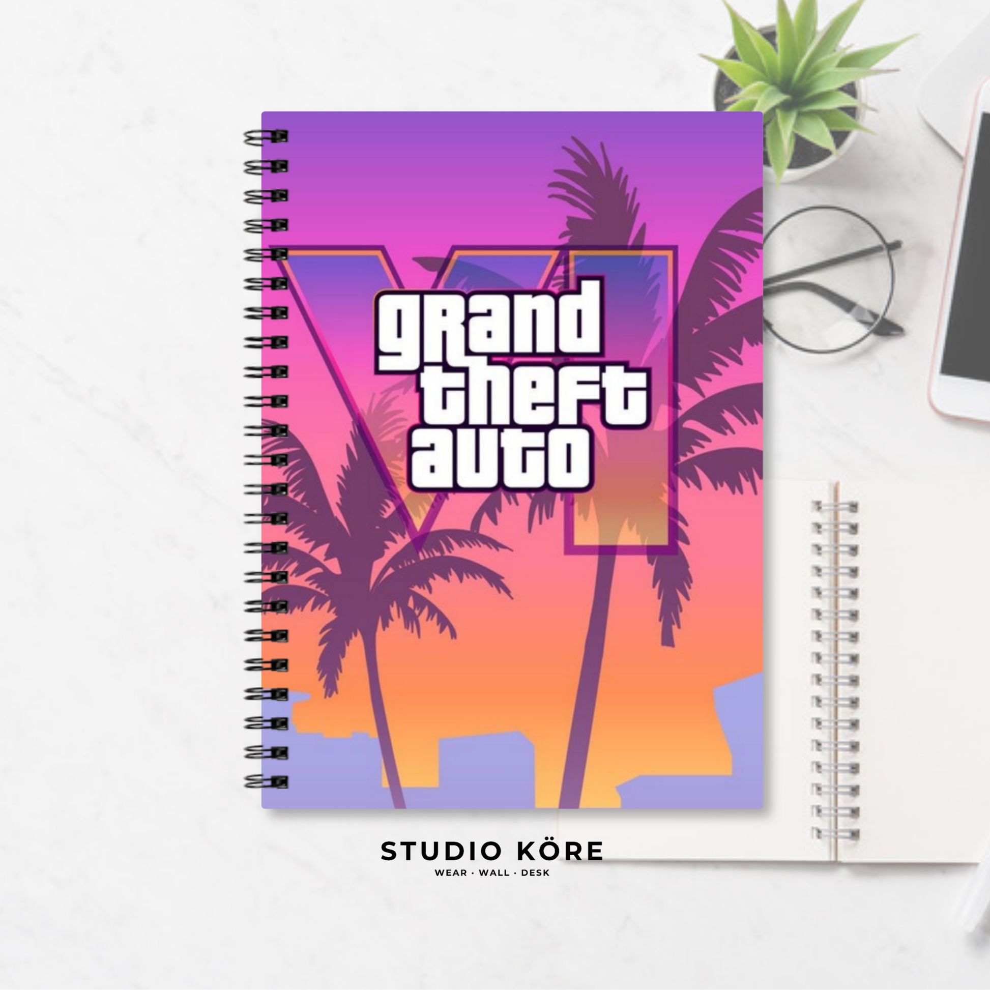 Agenda Gamer GTA Diseño 2
