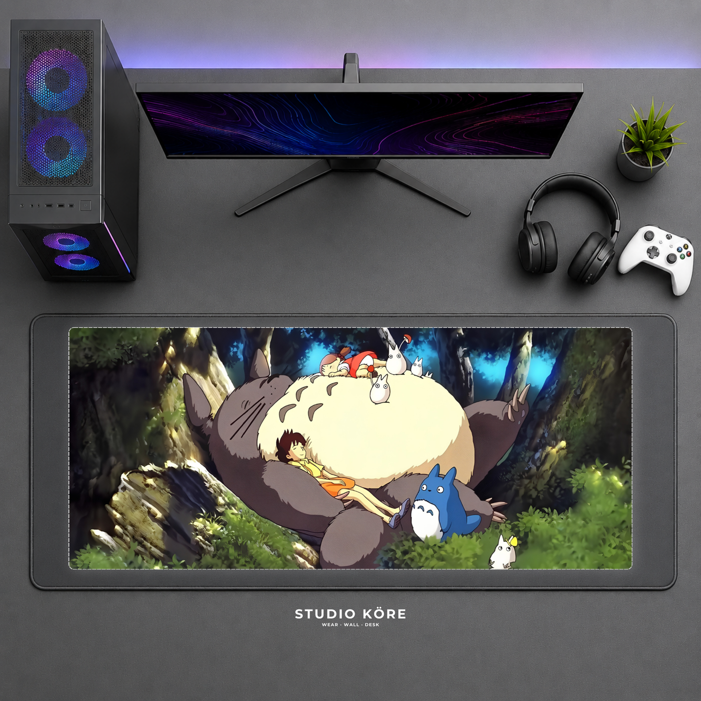Mousepad Gamer XL Studio Ghibli Diseño 2