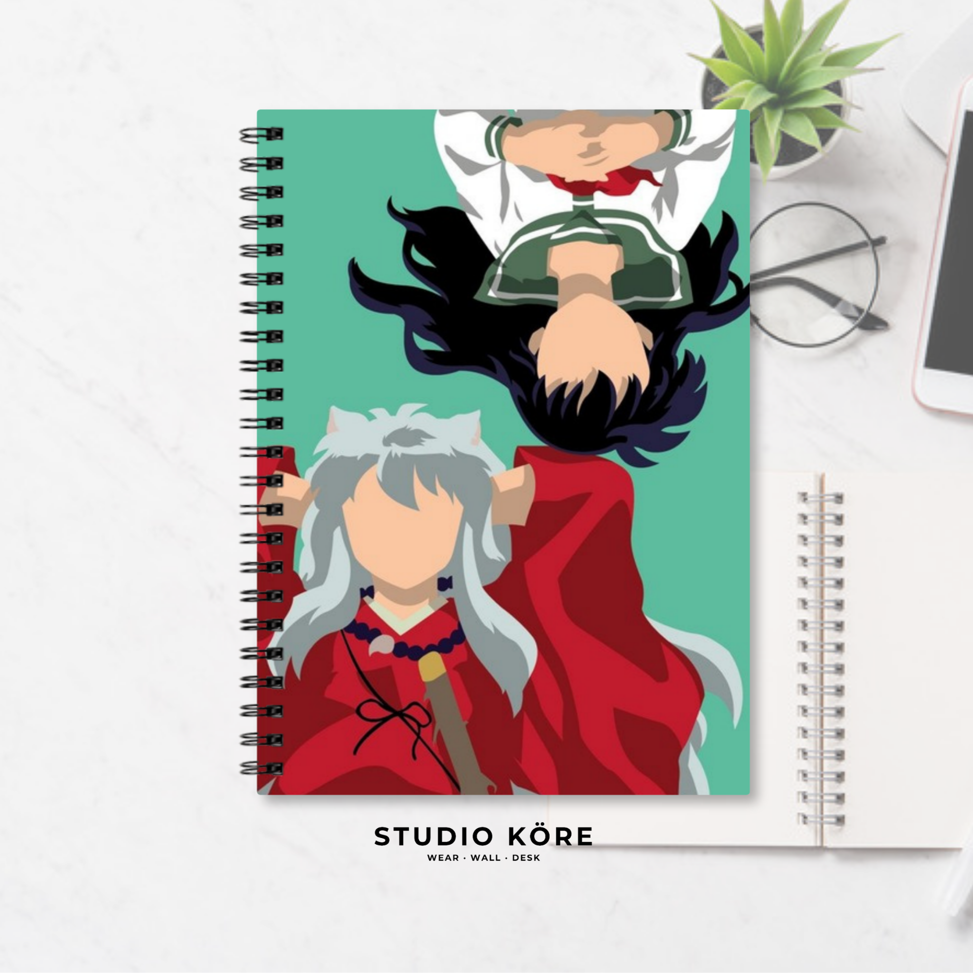 Agenda personalizada Inuyasha Diseño 2