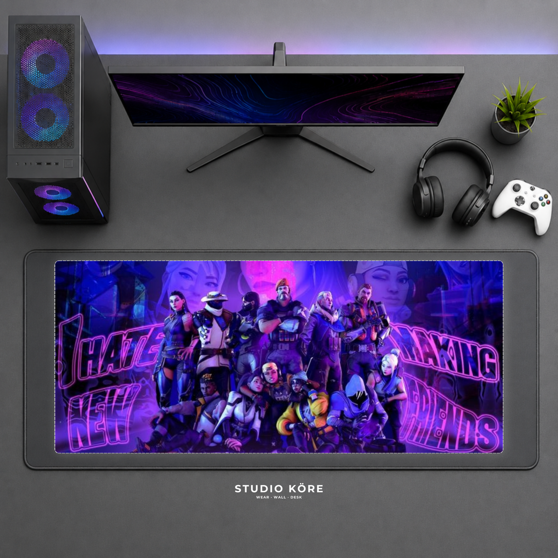 Mousepad Gamer Valorant Diseño 2