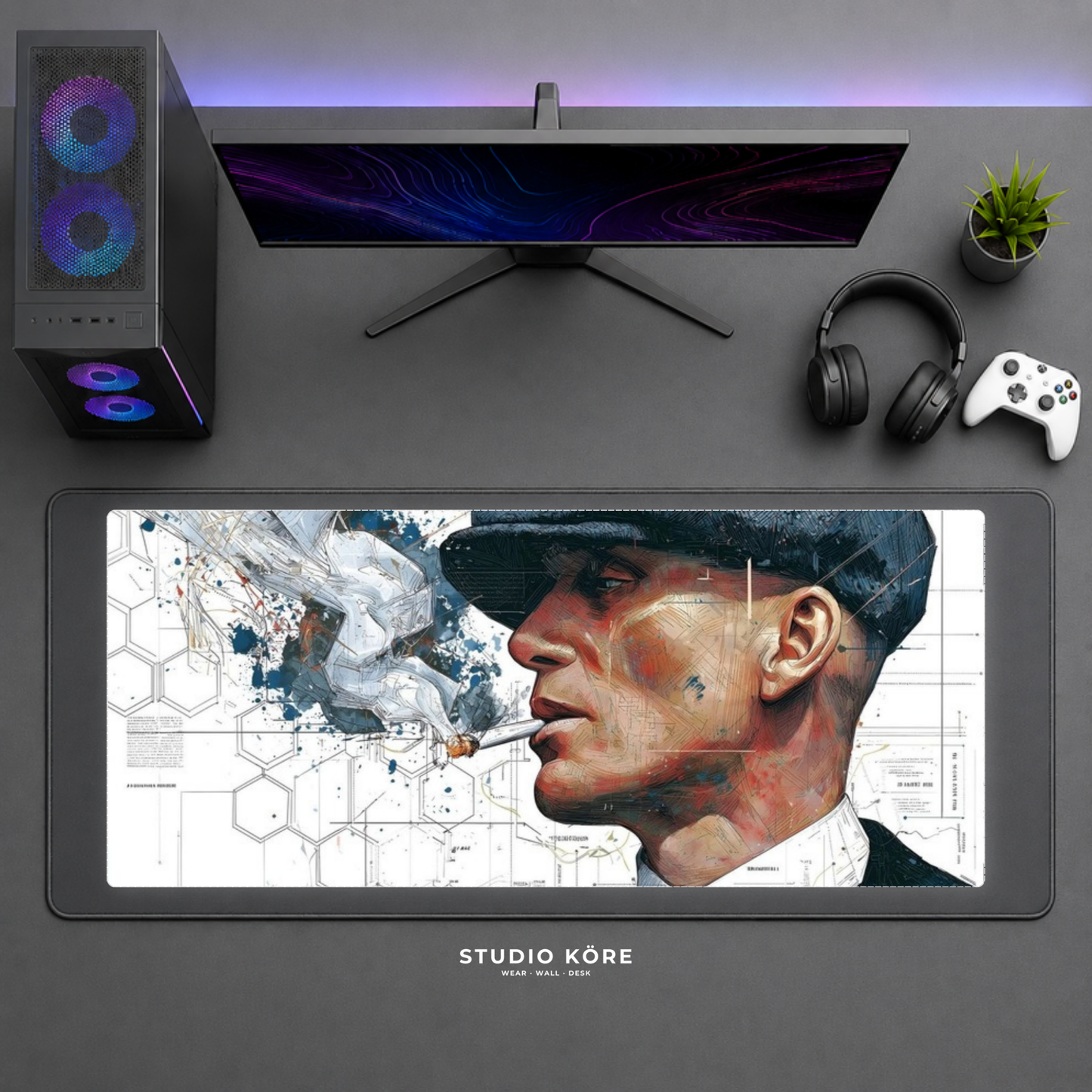 Gamer Pad Mouse Peaky Blinders Diseño 2