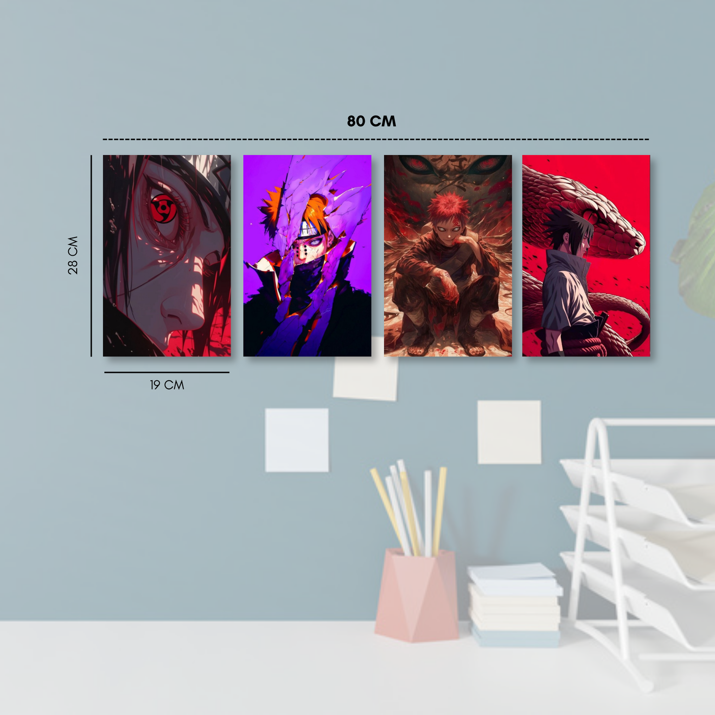Cuadro Decorativo MDF Naruto diseño 2