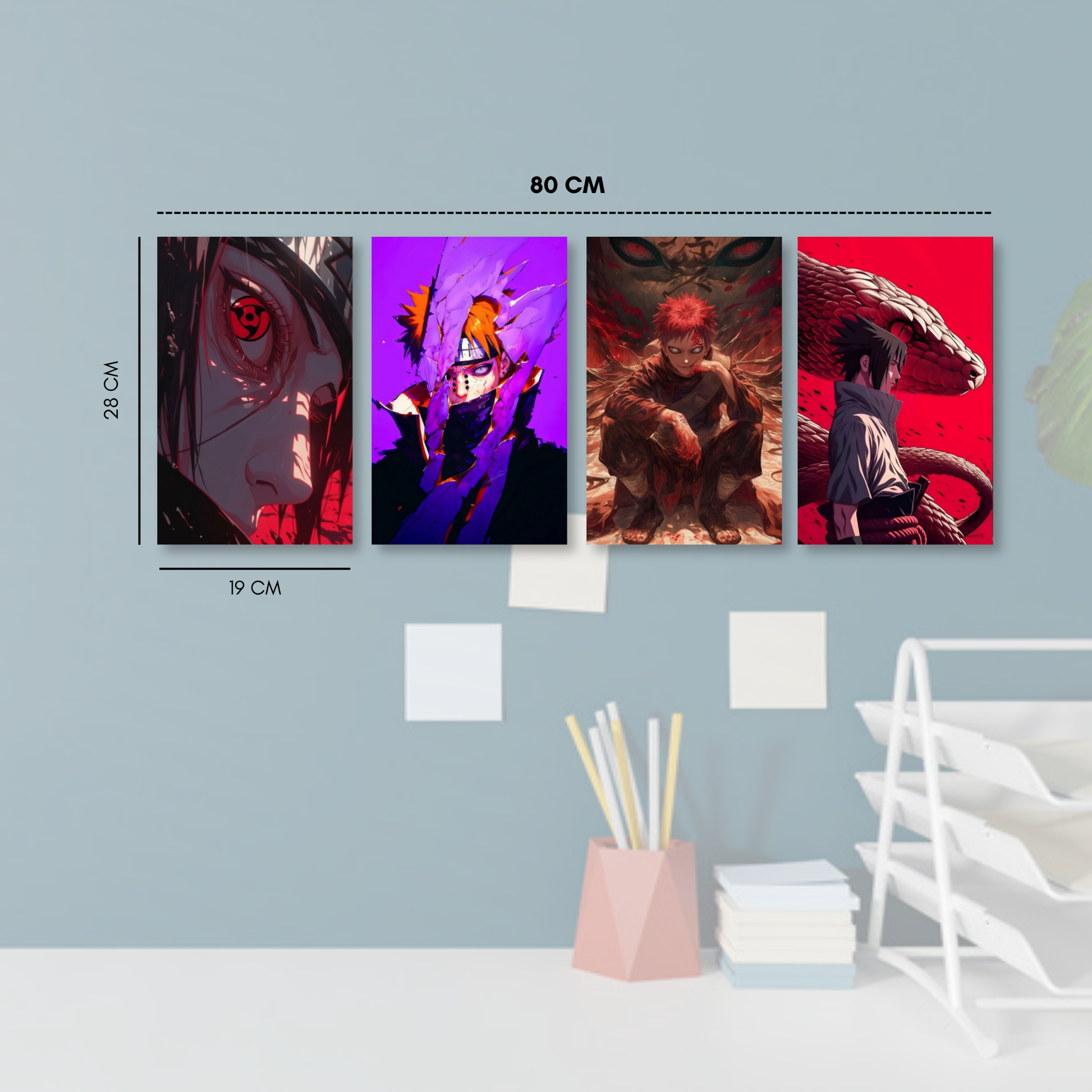 Cuadro Decorativo MDF Naruto diseño 2