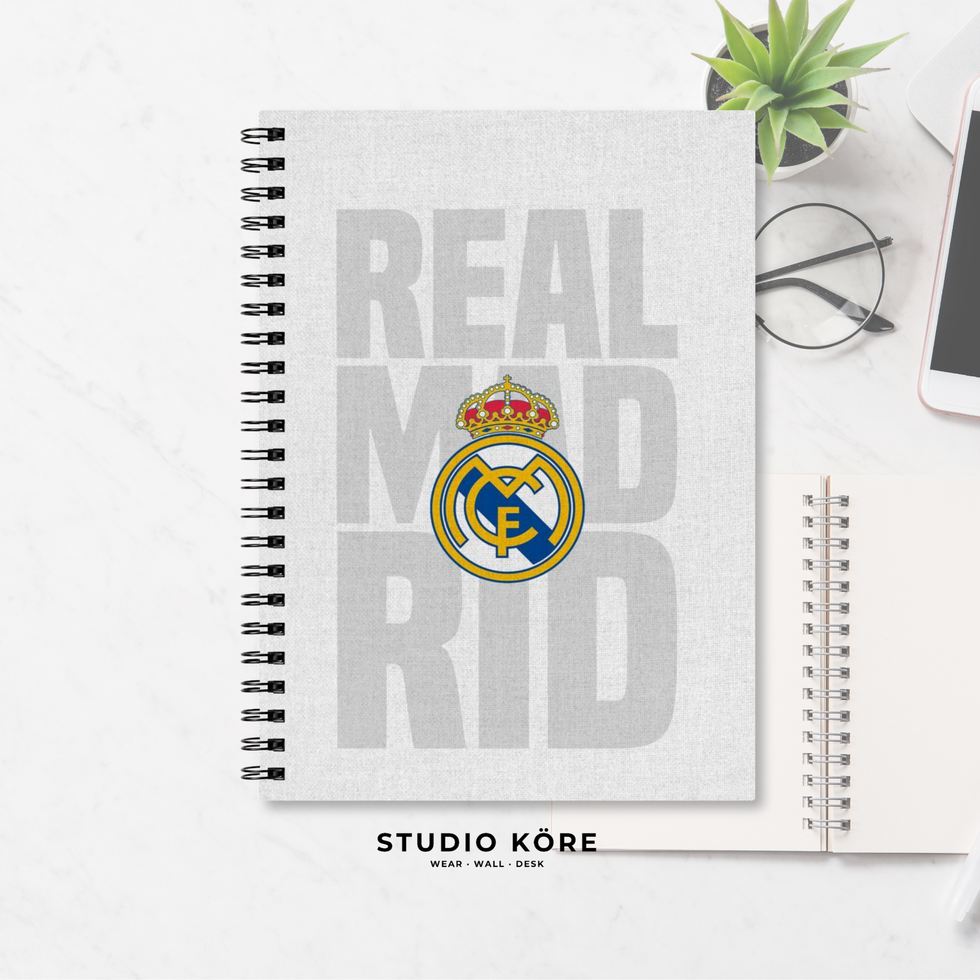 Agenda Futbolera Real Madrid FC Diseño 2