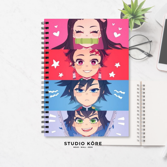 Agenda Personalizada Demon Slayer Diseño 2