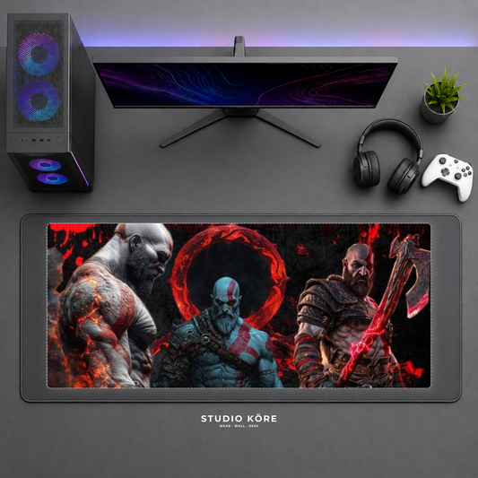 Mousepad Gamer God of War Diseño 2